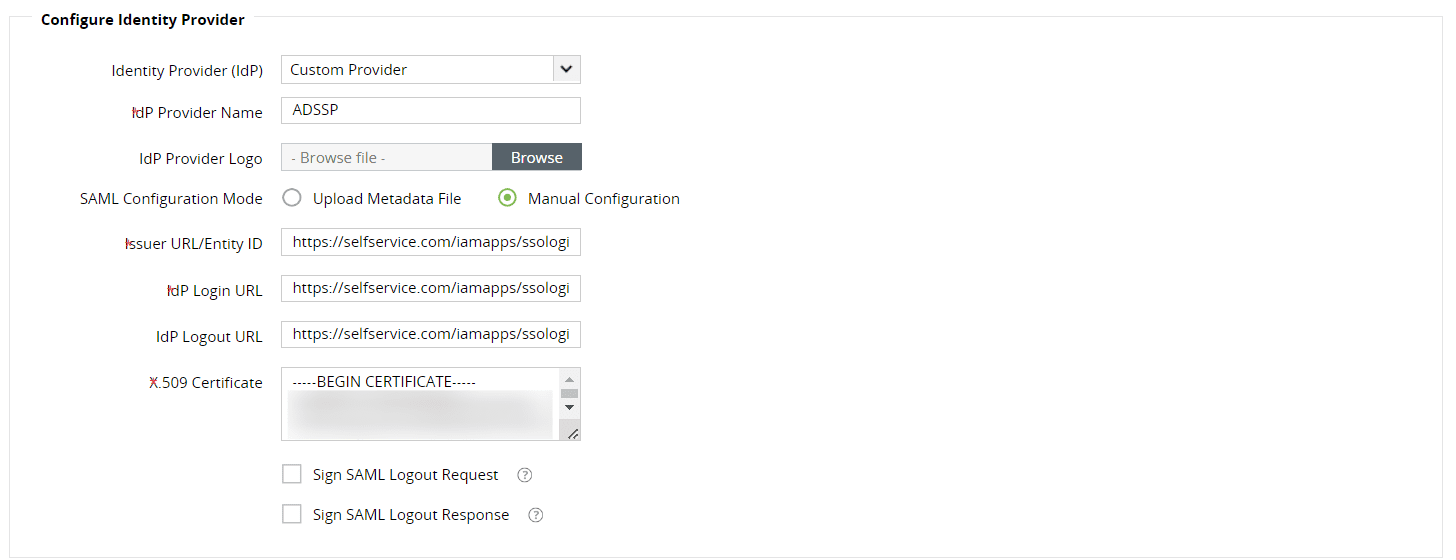 Configuring SAML SSO for ManageEngine ADAudit Plus