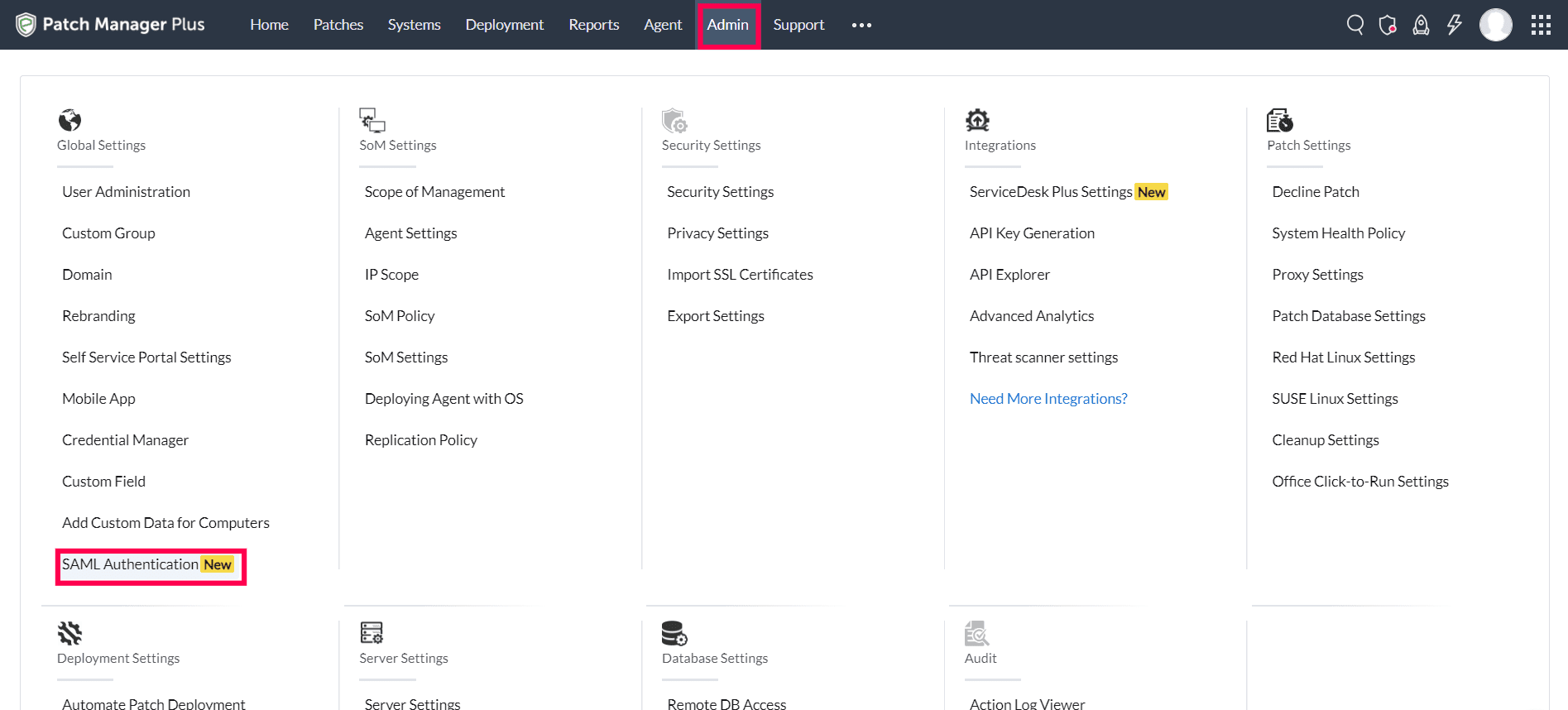 Configuring SAML SSO for ManageEngine Patch Manager Plus